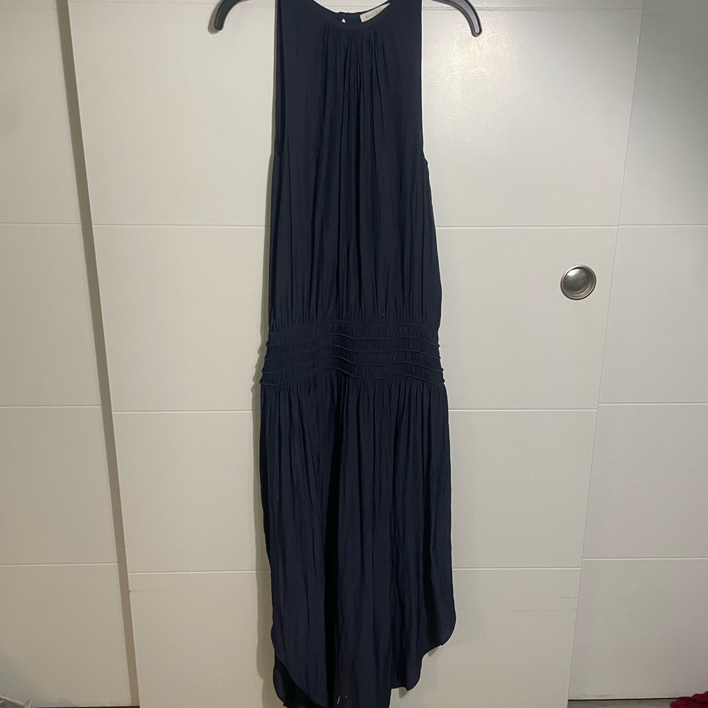 Ramy Brook Navy Sleeveless Dress